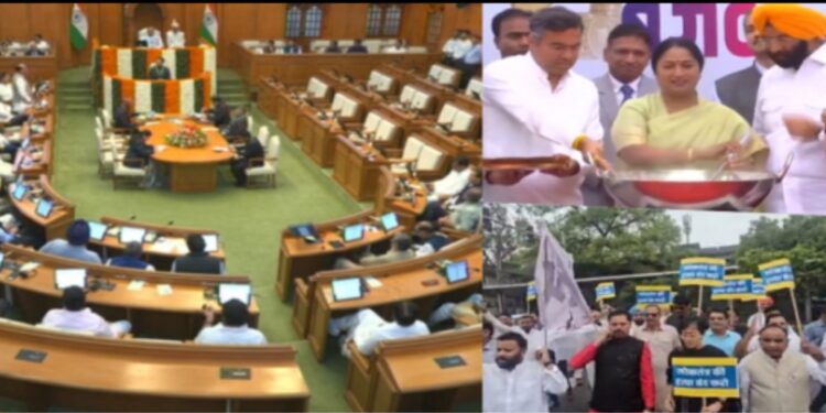 اسمبلی کا بجٹ اجلاس ریکھا حکومت دوسری بار پیش کر رہی ہے