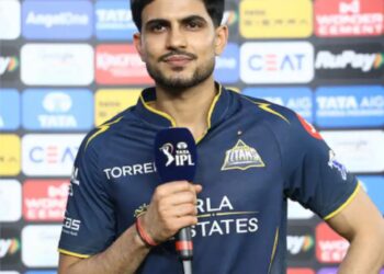 تلک ورما کے101 کے جواب میں گجرات ٹائٹنس100 رن پر ڈھیر