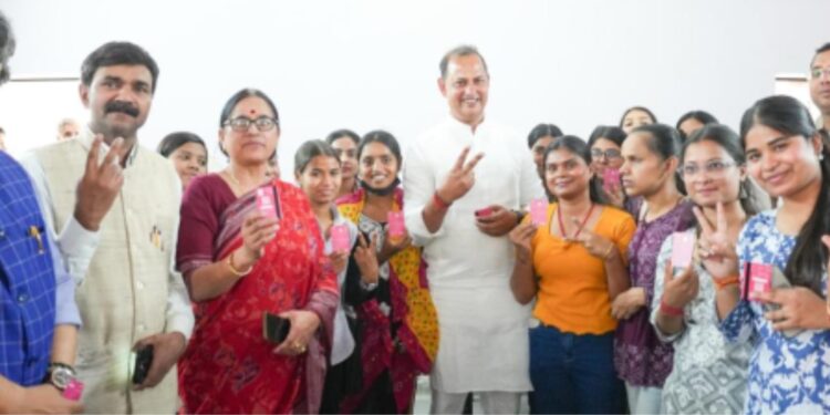 ڈاکٹر بی آر امبیڈکر کی 136 ویں یوم پیدائش پرادیتی کالج میں تقریب کا انعقاد