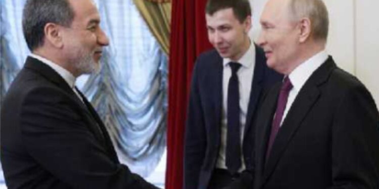 عراقچی نے پوتن سے ملاقات کی