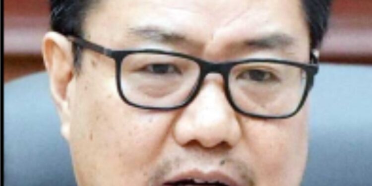 بجٹ اجلاس تاریخی رہا، کانگریس پر خواتین  مخالف ہونے کا انمٹ داغ لگ گیا: ریجیجو