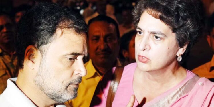 راہل گاندھی نے امن و امان کی صورتحال پر اٹھائے سوال