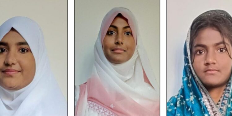 میٹرک امتحان 2026 میں مسرت پروین، ساجد آزاد، فریحہ خاتون، شبیر انصاری، منیرہ خاتون، شبیر خاتون انصاری کی شاندار کامیابی