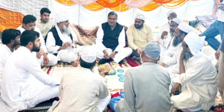 میوات کے سہ روزہ تبلیغی اجتماع کی تیاریاں مکمل