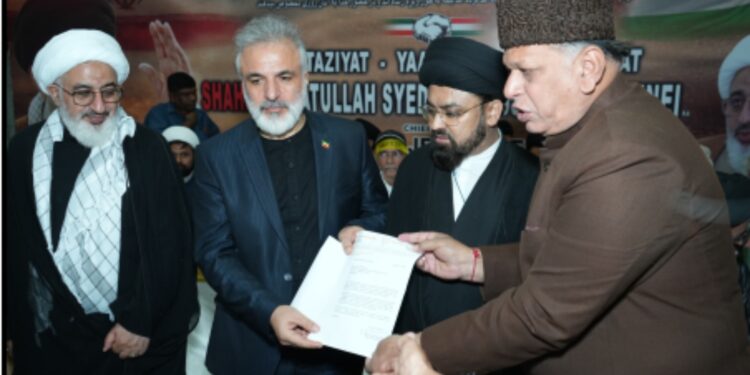 ایران کے سپریم لیڈر آیت اللہ سید علی حسینی خامنہ ایؒ کی شہادت پر،بی  جے پی تلنگانہ کے ریاستی صدر این رام چندر راؤ کا تعزیتی پیغام