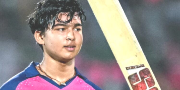 ویبھو سوریہ ونشی کی انڈین پریمیر لیگ میں تیسری سب سے تیز سنچری