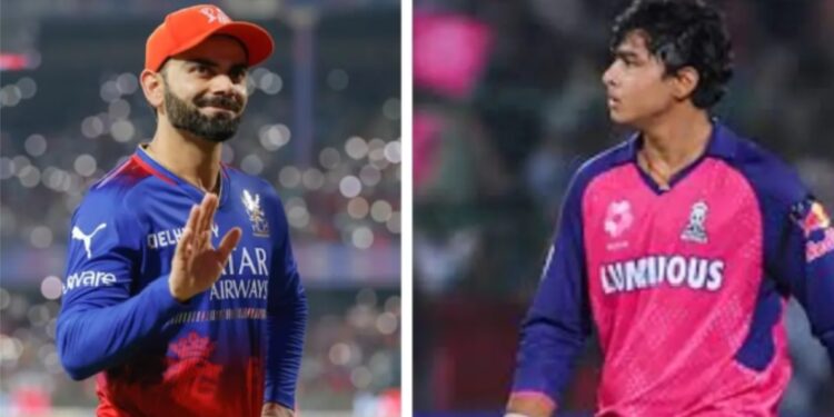 وراٹ کوہلی اور ویبھو سوریہ ونشی کا آمنا سامنا، رنز کے طوفان کی توقع