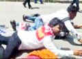 اساتذہ بھرتی امیدواروں کا  لکھنؤ میں ’کاکروچ احتجاج‘