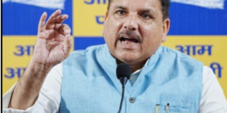 بی جے پی کا مشن پنجاب: بم دھماکے کرانا، امن و امان خراب کرنا اور لوگوں کو آپس میں لڑانا ہے:سنجے سنگھ