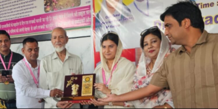 طبّی کانگریس کی جانب سے 149 ویں مفت یونانی میڈیکل کیمپ ،رکن پارلیمان اقرا حسن کی شرکت